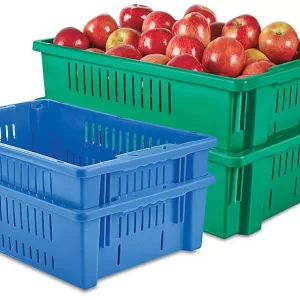 Ventilated Stack and Nest Containers