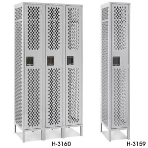 Pactek Ventilated Single Tier Lockers