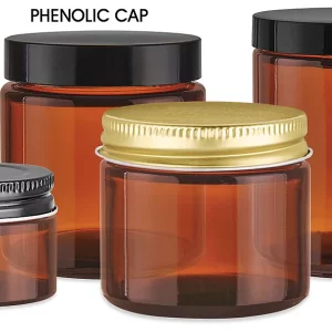 Clear Straight-Sided Glass Jars