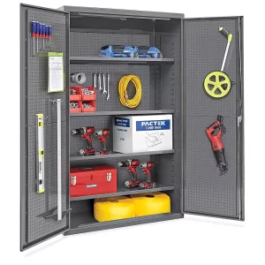 Pegboard Storage Cabinets
