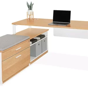 Designer Storage L-Desk