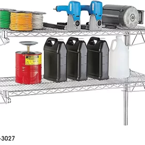 Wall-Mount Wire Shelving