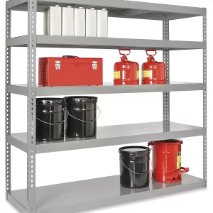 Heavy-Duty Steel Shelving