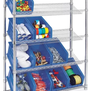 Slanted Wire Shelving