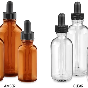 Glass Dropper Bottles