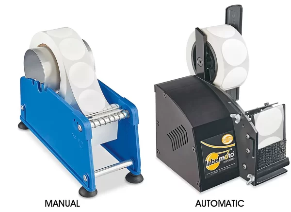 Clear Acetate Mailing Label Dispensers