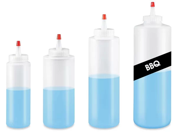 Cylinder Squeezable Bottles