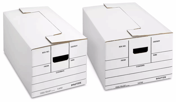 Pactek Standard Storage File Boxes
