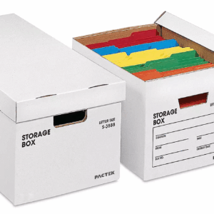 Pactek Heavy Duty Storage File Boxes