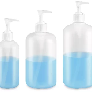 Boston Round Pump Bottles