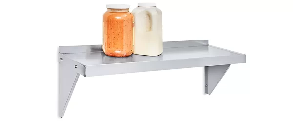 Aluminum Wall-Mount Shelving