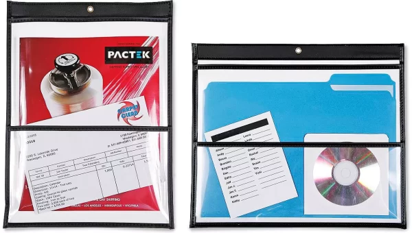 Dual Pocket Job Ticket Holders