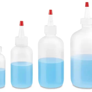 Boston Round Squeezable Bottles
