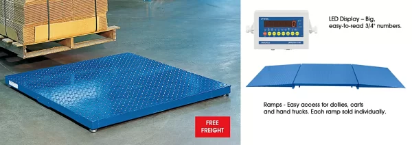 Standard Low Profile Floor Scales