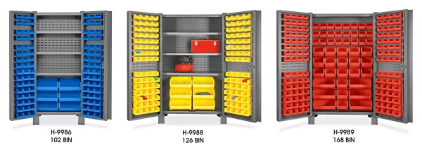 Heavy-Duty Bin Storage Cabinets