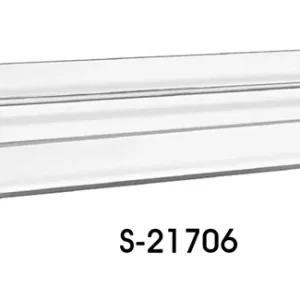 Slatwall Acrylic Shelves