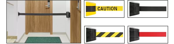 Wall Mount Retractable Crowd Control