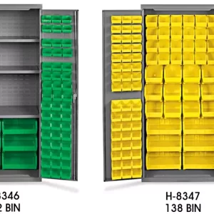Stackable Bin Storage Cabinets