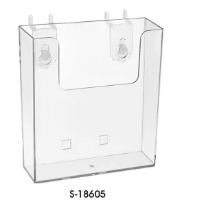 Slatwall Acrylic Brochure Holders
