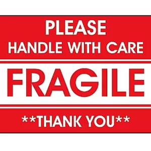 Fragile Shipping Labels