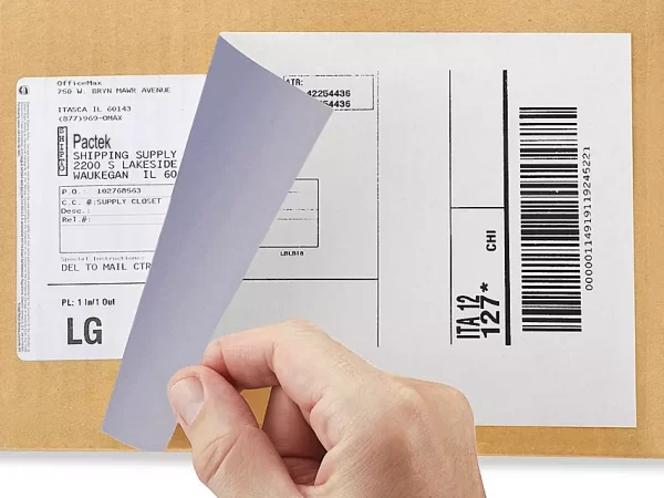 Blockout Laser Labels