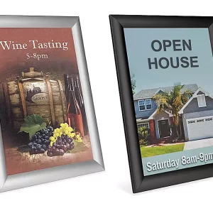 Snap Edge Frame Signs