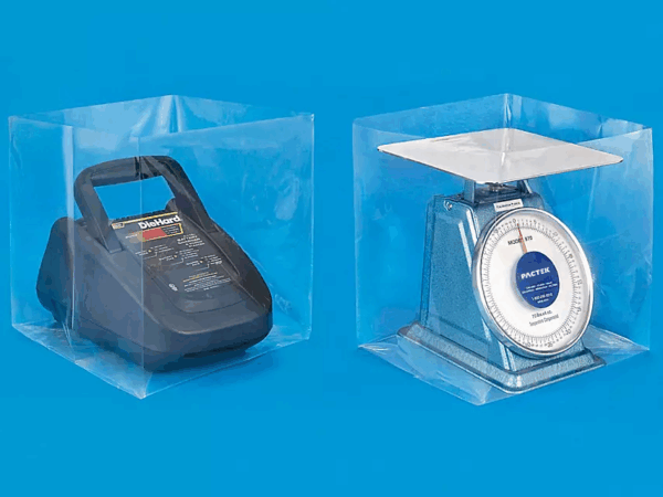 Pactek 4 Mil Gusseted Poly Bags