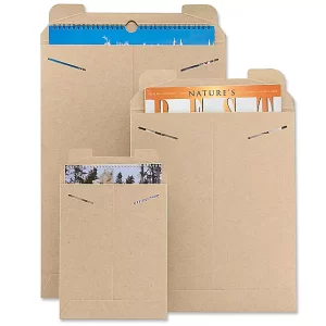 Kraft Tab Locking Stayflats® Mailers