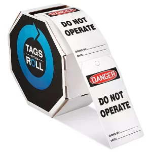 Tags on a Roll