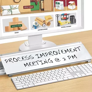 Desktop Glass Dry Erase Board