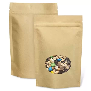Paper Stand-Up Barrier Pouches