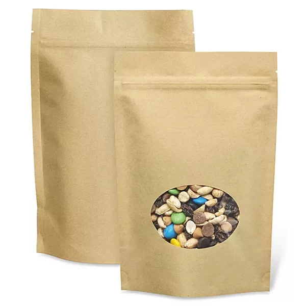 Paper Stand-Up Barrier Pouches