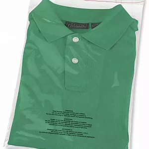 Resealable Suffocation Warning Bags