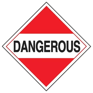 Dangerous D.O.T. Placards