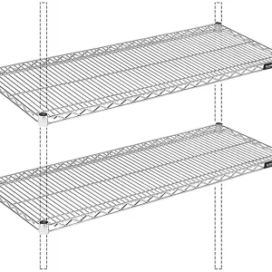 Stainless Steel Wire Shelving Additional Shelves
