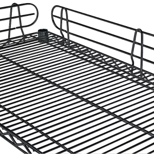 Wire Shelving Side and Back Ledges