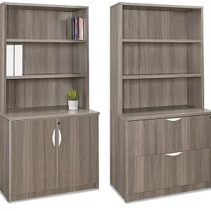 Downtown Cabinets with Hutch
