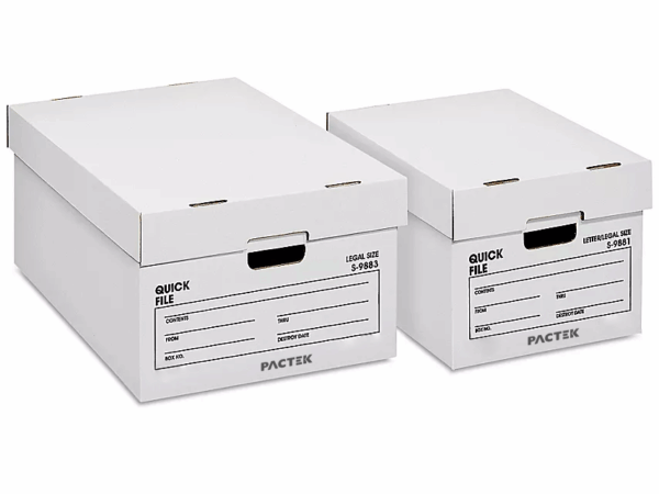 Pactek Quick File Boxes