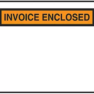 "Invoice Enclosed" Packing List Envelopes