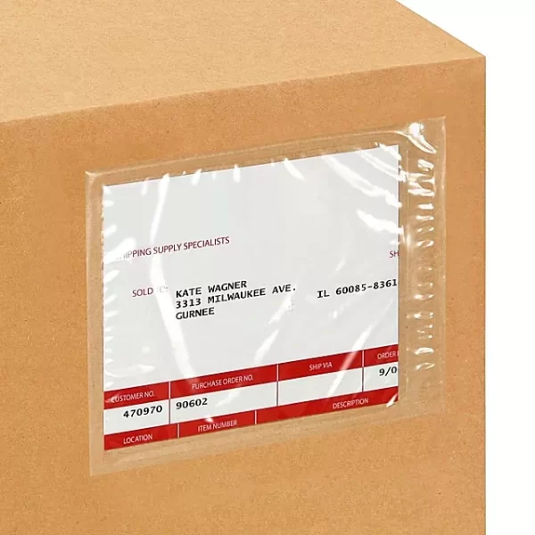 Clear Packing List Envelopes
