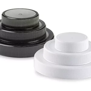 Ribbed Polypropylene Caps