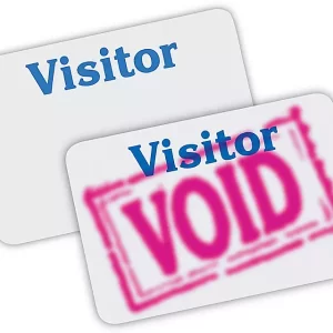 One Day Visitor Badge