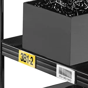 Plastic Label Holders - Magnetic Back