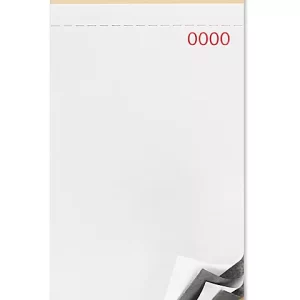 3-Part Blank Carbon Inventory Tags
