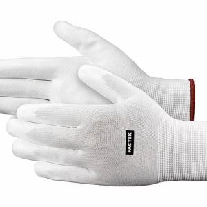 Pactek Polyurethane Coated Gloves - White, Small