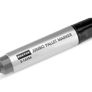 Pactek Pallet Markers - Jumbo Chisel-Tip, Black