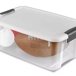 Clear Storage Boxes - 18 x 12 x 7"