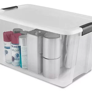 Clear Storage Boxes - 26 x 16 x 14"