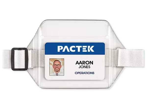 Name Badge Holders - 3 x 2", Horizontal, Armband