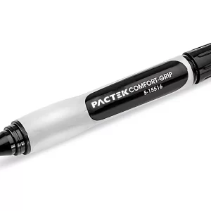 Pactek Pallet Markers - Comfort-Grip Chisel-Tip, Black